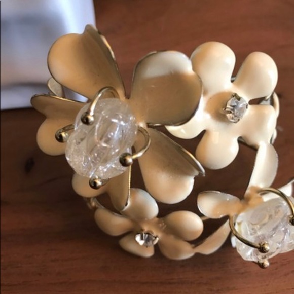 White Cuff Bracelet - Picture 9 of 13